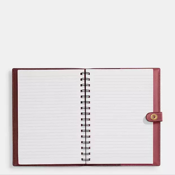 Coach Notebook New In Box Authentic - Picture 2 of 5